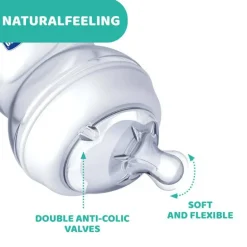 Chicco NaturalFeeling Tetina Fluxo Normal +0M