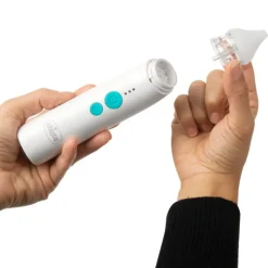 Chicco PhysioClean Aspirador Nasal Elétrico 0m+ | 3 Níveis de Sucção com Melodias