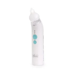 Chicco PhysioClean Aspirador Nasal Elétrico 0m+ | 3 Níveis de Sucção com Melodias