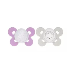 Chicco Physio Comfort Night Chupetas Silicone Girl 16-36M