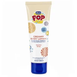 Chicco Pop Creme Corpo Baunilha 150ml | Apto Pele Sensível +3A