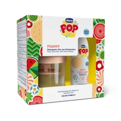 Chicco Pop Foamy Gel Limpeza Rosto Baunilha 150ml + Espumador +6A