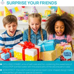 Chicco Pop Frosty Água Perfumada Baunilha + Estojo Gelado | +3 Anos