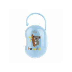 Chicco Porta Chupetas Duplo Azul