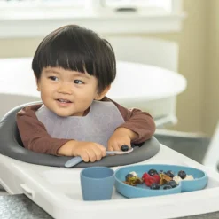 Chicco Prato Coração Silicone com Ventosa Rosa 9M+ | Apto para micro-ondas e máquina de lavar loiça