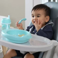 Chicco Primeira Colher Azul 8M+