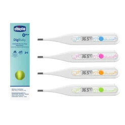 Chicco Termómetro Digital Digibaby | Medição Rápida 60s - Para toda a Família