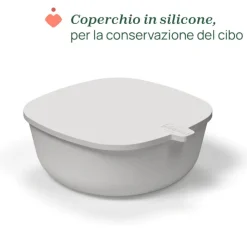 Chicco Tigela Tampa Cinza 6M+