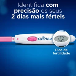 Clearblue 20 Testes de Ovulação Digital – Detecta os 2 Dias Mais Férteis 99% Preciso