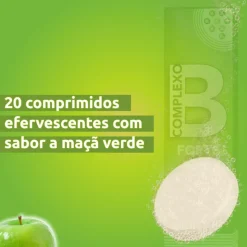 COMPLEXO B Forte Efervescente 20 Comprimidos | Energia, Cansaço e Sistema Nervoso
