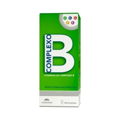 COMPLEXO B Xarope 100ml | Sabor Banana | Vitaminas B para Energia | +3 Anos