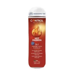 Control Hot Passion Gel de Massagem 3 em 1 200ml