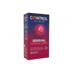 Control Sensual Dots & Lines Preservativos x12