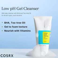 COSRX Low PH Good Morning Gel Limpeza Facial 150ml