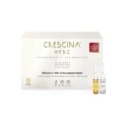 Crescina Transdermic HFSC Tratamento Completo 200 Mulher 20x3,5ml