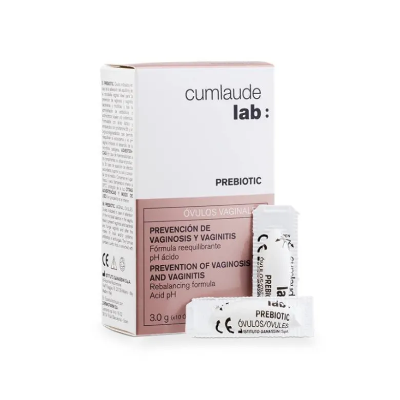 Cumlaude Lab Prebiotic Óvulos Vaginais 10x3g