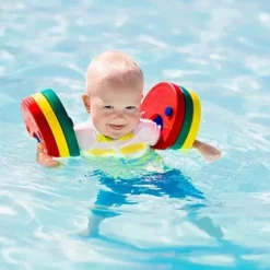 Delphin Braçadeiras Discos Flutuadores Natação Infantil 1-8 Anos 11-60kg