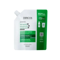 Dercos Anticaspa Champô DS Recarga Cabelo Oleoso 390ml
