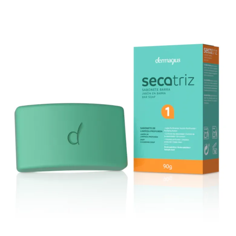 Dermagius Secatriz Sabonete em Barra para Pele Oleosa e com Acne 90g