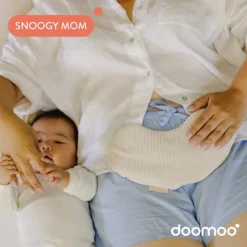 Doomoo Almofada Térmica Maternidade Snoogy Mom Cord Sand | Alívio para Menstruação, Gravidez e Pós-Parto