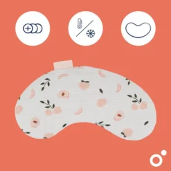 Doomoo Almofada Térmica Maternidade Snoogy Mom Pêssegos | Alívio para Menstruação, Gravidez e Pós-Parto
