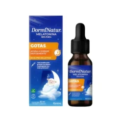 Dorminatur Melatonina Gotas Baunilha 30ml | Suplemento para Dormir