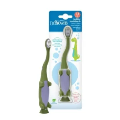 Dr. Brown’s Escova de Dentes Dinossauro 1-4A