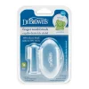 Dr. Brown's Escova Dentes Dedo +3 Meses | Silicone Médico com Estojo | Limpeza e Massagem