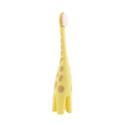 Dr. Brown's Escova Dentes Girafa para Bebé 0-3 Anos | Cerdas Extra Suaves e Cabo Ergonómico