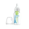 Dr. Brown's Options+ Biberão Boca Estreita 120ml Verde +0 Meses | Reduz Cólicas