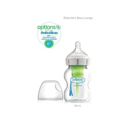 Dr. Browns Options Biberão Larg Vid Tetina Sil150mL 154803.0