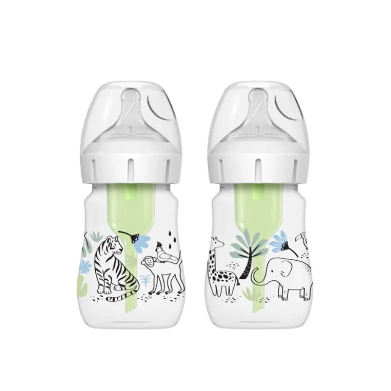 Dr. Brown's Pack Options+ Biberão Anti-Cólicas 2x150ml Selva | Desde o Nascimento
