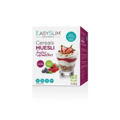 Easyslim Cereais Muesli Frutos Vermelhos 30Gx7