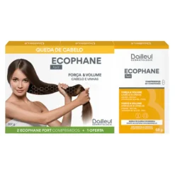 Ecophane Fort Comprimidos 3x60 – Pack Queda de Cabelo e Unhas Frágeis