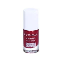Ecrinal Verniz Fortalecedor Cor Ameixa 5ml | Tratamento + Cor
