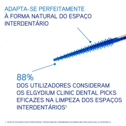 Elgydium Clinic Dental Picks Escovilhões Limpeza Interdental