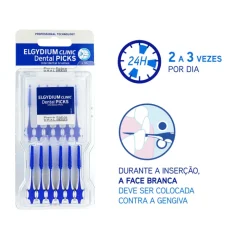 Elgydium Clinic Dental Picks Escovilhões Limpeza Interdental