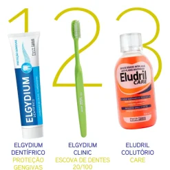 Elgydium Clinic Escova de Dentes Suave 20/100