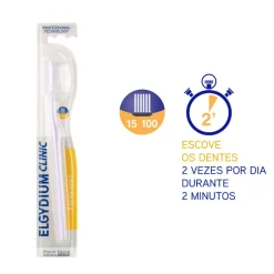 Elgydium Clinic Escova de Dentes Ultrassuave 15/100