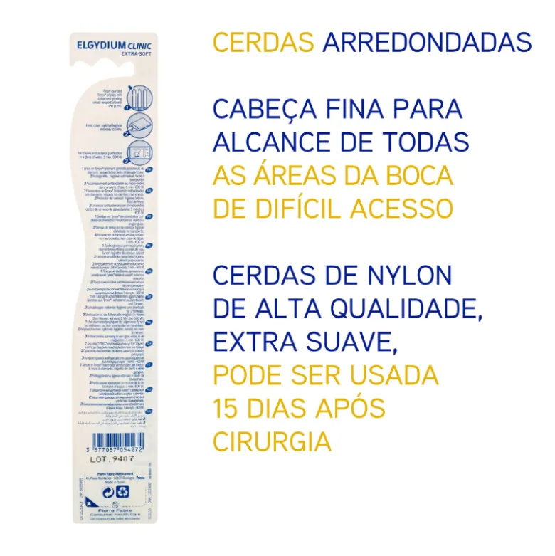Elgydium Clinic Escova de Dentes Ultrassuave 15/100
