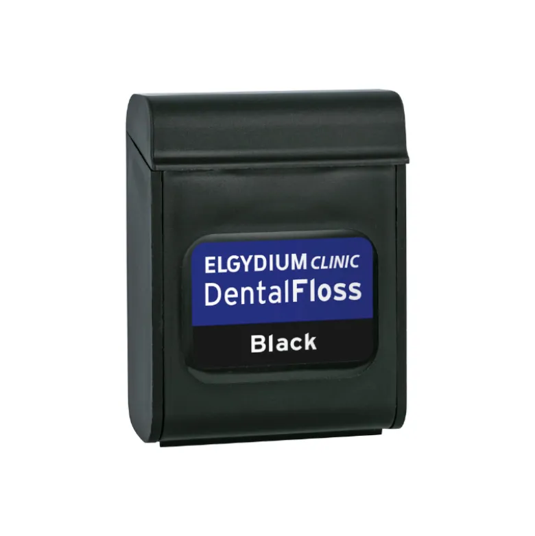 Elgydium Clinic Fita Dentária Black com Clorohexidina