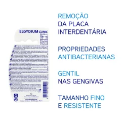 Elgydium Clinic Fita Dentária Black com Clorohexidina