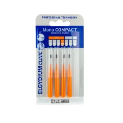 Elgydium Clinic Mono Compact Escovilhão Interdental Laranja ISO 3