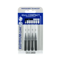 Elgydium Clinic Mono Compact Escovilhão Interdental Preto 4Unidades