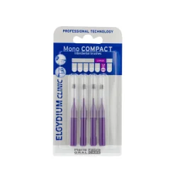 Elgydium Clinic Mono Compact Escovilhão Interdental Roxo ISO 5