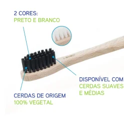 Elgydium Eco Escova de Dentes em Madeira Média
