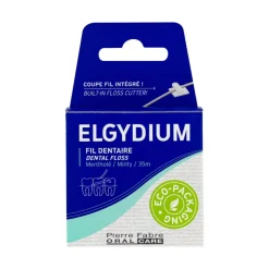 Elgydium Eco Fio Dentário Plástico Reciclado Sabor Menta
