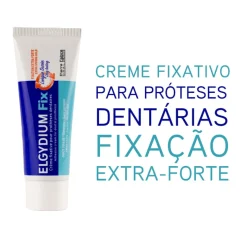 Elgydium Fix Creme Fixativo Próteses Dentárias Extra Forte 45 g