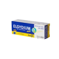 Elgydium Kids Gel Dentífrico Sabor Banana 2-6Anos 50ml