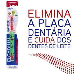 Elgydium Kids Monster Escova de Dentes Dentes de Leite 2-6Anos